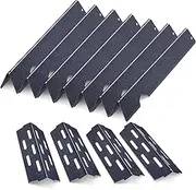 Cozilar Grill Flavorizer Bars for Weber Genesis II E-410, S-410, LX E-440, S-440, Weber Genesis 2 66041, 66033, 66796, Heat Deflectors BBQ Gas Grill Replacement Parts, 17” Porcelain Steel Flavor Bars