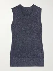 [Joseph] Joseph - Lurex Tank - Blue - x large x large Blue
