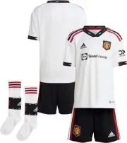 Manchester United Football Kit Adidas Away Kit 2-3 Years Shirt Shorts & Socks