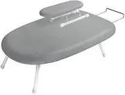 Pro Ironing Board Household Folding Ironing Board, Telescopic Iron and Small Hot Cuff Desktop Ironing Board for Sewing Craft Room Household Dorm Adjustable Ironing Board