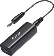 Upgraded Ground Loop Noise Isolator, Noise Filter for Car Audio/Home Stereo Syst