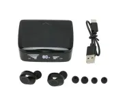 Wireless Earphones Bluetooth 53 Mini IPX7 Waterproof Heavy Bass Earbuds for Phone Tablet