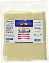Heritage Products Wool Flannel, Palma Christi, 1 flannel 12" X 27"