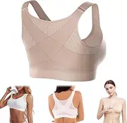 [Drakonas] Posture Corrector Bra, Front Closure Sports Bras for Women, Back Support Bras for Women Posture