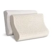 Giselle Bedding Natural Latex Pillow 2-Zone Twin P