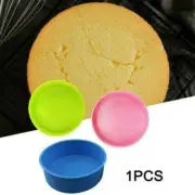 2024 Silicone Round Cake Pan Tins Non-stick Baking Tray Mould DIY USA