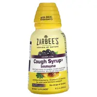 在飛比找iHerb優惠-[iHerb] Zarbee's 咳嗽緩解糖漿+抵抗，天然漿
