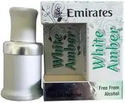 New White Amber Roll-On Perfume, 6 mL, Alcohol-Free