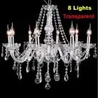 Crystal Chandelier Modern for Hallway Living/Dining Room Bedroom Home Light New