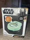 Disney Star Wars Mini Waffle Maker Mandalorian Baby Yoda Grogu Child (NEW)