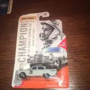 Matchbox 2019 Ewy Rosqvist 1st Female Champion '62 Mercedes-Benz 220 SE Sedan