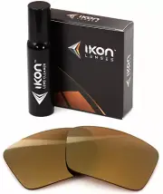 Polarized IKON Replacement Lenses For Oakley Targetline - 24K Gold