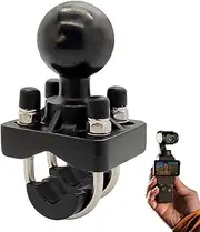 GkgWuxf Action Camera Holder for Motorcycle,Boat Camera Mount - Double U Shape Bolt, Quick Release, Motorbike Accessories for Outdoor Adventure Long Distance Travel