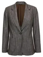 [Brunello Cucinelli] Brunello Cucinelli-Sparkling Blazers Marrone-Donna 40IT