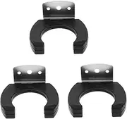GREENADSCAPE 3pcs Wall Mounted Microphone Rack Sturdy Storage Hook for Wireless Mics Space Saving Design for Ktv Performance Venues Durable Lightweight Construction