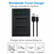 USB Slim Battery Charger for Panasonic CGA-S006 Lumix DMC-FZ8S DMC-FZ30 DMC-FZ35
