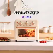 Multifunctional Electric Oven Household Air Fryer Oven 2-in-1 Fully Automatic
