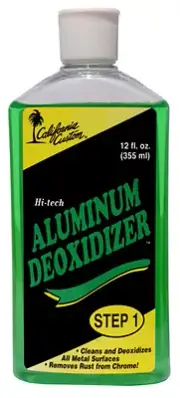 CALIFORNIA CUSTOM - HIGH TECH ALUMINIUM DEOXIDIZER FOR METAL SURFACES inc CHROME