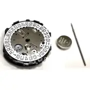 Durable Quartz Watch Movement 6 Hands With Battery Handlebar For VR32B VR32