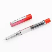 Monteverde USA MP1 Fountain Pen in Strawberry Dreams - Omniflex Nib - NEW 32206