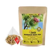 - Burdock Root Tea Bags, 40 Teabags, 2.5g/bag - Premium Burdock Root - Non-GM...