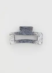 Black Yellow Claw Clip