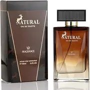 NATURAL Man Perfume, Eau De Toilette Spray (3.4 Fl.oz) | Lasting Mens Cologne With Aquatic Wood Notes, Citrus, jasmine, Floral and fruity notes( Blue, Brown, Black)Suitable For Romantic Date And Daily Life. (NATURAL (Brown))