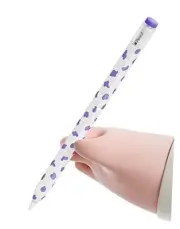 Cow Print Silicone Case Compatible with Apple Pencil 2nd Generaion Purple