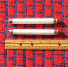 2 new 6" nail glue drying 4 watt UV BLACK LIGHT BULBs F4T5BL curing blacklight