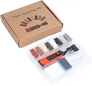 Tile Repair Electric Heating Pen Wax Block Set, Porcelain Repair Kit, Porcelain Repair Kit, Crack Gaps Repairing Tools for Stone Porcelain
