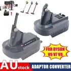 Adapter For Makita Milwaukee Dewalt 18V Battery To Dyson V8 V7V6 Cordless Vacuum