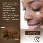 African Antibacterial 100% Vegetable Base Black Soap Bar Imported From Ghana New
