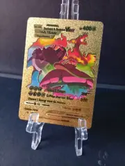 Orica Pokemon VENUSAUR, BLASTOISE & CHARIZARD - Golden Holo
