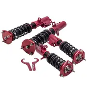 [MaXpeedingrods] Coilovers CoilsSpring Kit compatible for Toyota Corolla 88-99 E90 E100 Adjustable Height