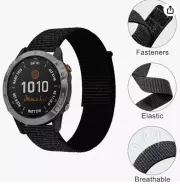 Hook and Loop Watch Band compatible with Fenix 7S/ Fenix 6S/ 6S Pro/Fenix 5S/Ins