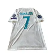 Cristiano Ronaldo 17/18 UEFA Champions League Signed Jersey (Framing Available)