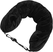 GAROZATION Travel Neck Pillow Fillable U Shaped Pillow with Storage Bag Lightweight and Portable for Comfortable Support During Flights Cars and Office Use for Travel and Relaxation