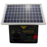 Thunderbird 12km Solar Electric Fence Energiser - BLK12S