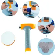 Jewelry Stamping Tool Anvil with Rubber Base for Hammering and Shaping Jewelry
