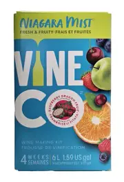 VineCo Niagara Mist Raspberry Dragon Fruit Wine Ingredient Kit