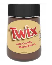 TWIX SPREAD - CHOCOLATE CARAMEL DUO - 350G - BREAD SANDWICH - BISCUIT CREAM