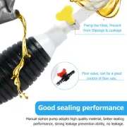 Gasoline Siphon Hose Pump with 5m Hose Transparent Hand Fuel Pumps for leiPO