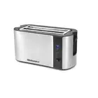 Maximatic Toaster Platinum 4-Slice Long Slot Stainless Steel Silver 6-Settings