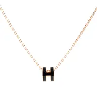 在飛比找環球Online優惠-【HERMES】Mini Pop H pendant 立體橢