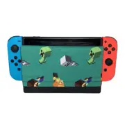 Minecraft Characters Nintendo Switch Dock Cover Screen Protector Cotton USA made