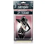 21St Birthday Flashing Sash Cream Sash With Rose Gold Lettering Girls Costume