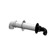 Rinnai 21" - Non-Condensing Horizontal Termination Diverter Kit - Metal Inner...