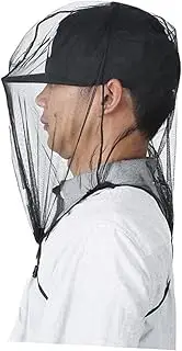HONMEET 2Pcs Mosquito Head Net Black Protective Mesh Cap for Outdoor Activities for Hiking Camping Fishing Insect Prevention Net for Men Women and Teens