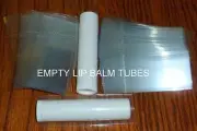 1000 clear SHRINK WRAP BANDS for lip balm (Chapstick) tubes - safety seals