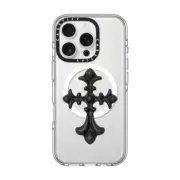 iPhone 16 Pro Clear Case MagSafe Compatible Cross Heritage